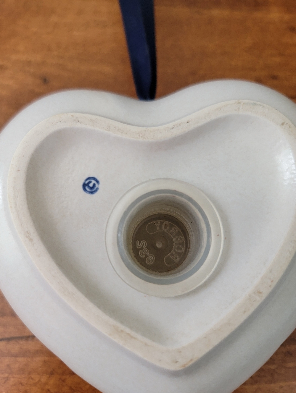 Vintage Pfaltzgraff Yorktown Figural Heart Pomander Potpourri Diffuser Sachet - Picture 12 of 13
